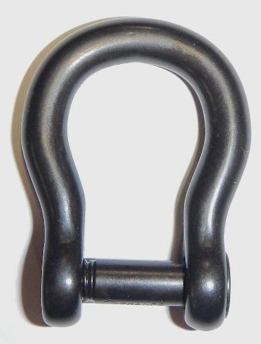 Wichard 15/32" Diameter Allen Head Pin Bow Shackle - Black