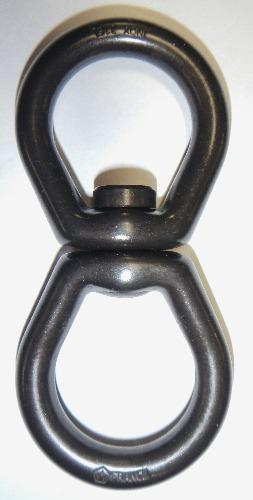 Wichard 5 29/32" Mooring Swivel - Black