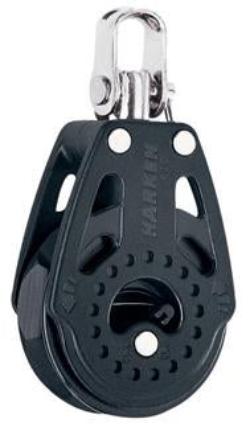 Harken 40mm Single Swivel Carbo Ratchet Block