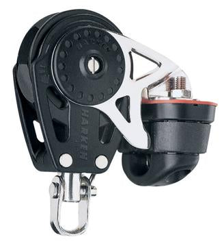 Harken 40mm Single Swivel Carbo Block w/ Cam Cleat