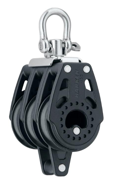 Harken 40mm Triple Swivel Carbo Block w/ Becket