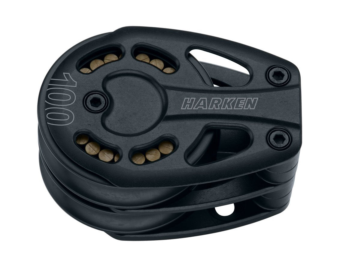 Harken 100mm Aluminum Double Footblock