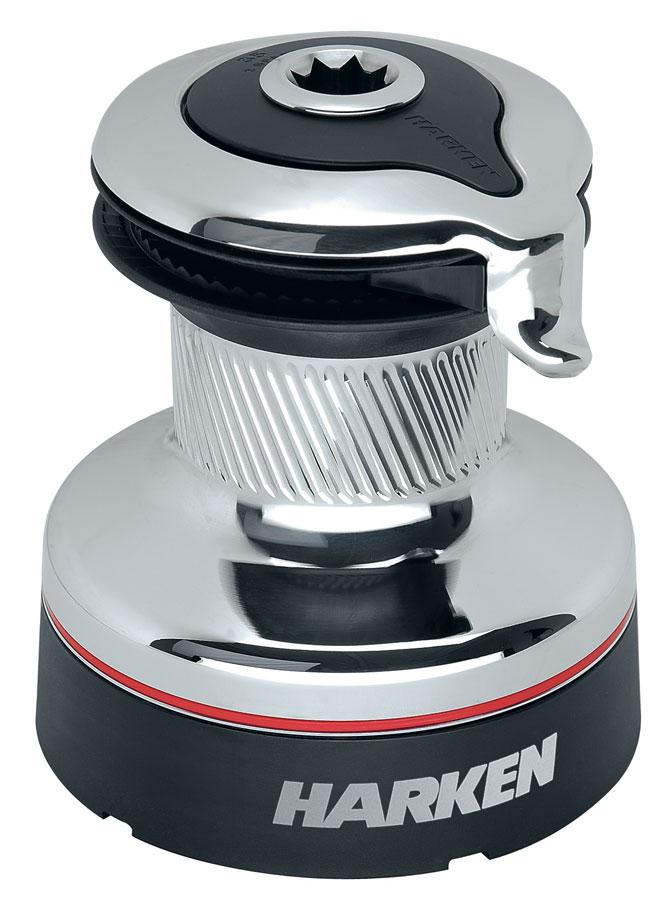 Harken #35 Radial Self Tailing Chrome Two-Speed Winch