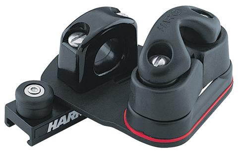 Harken Dinghy Jib Lead w/ Bulls Eye & Swivel Cam Cleat (Starboard)