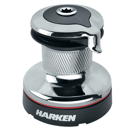 Harken #46 Radial Self Tailing Chrome Two-Speed Winch