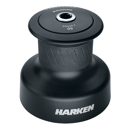 Harken #50 Performa Radial Plain Top Aluminum Two- Speed Winch