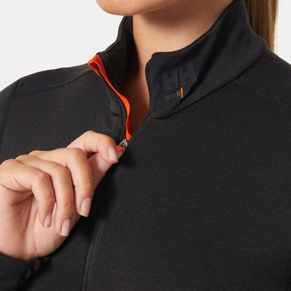 Helly Hansen Women's Lifa Merino Half Zip Base Layer