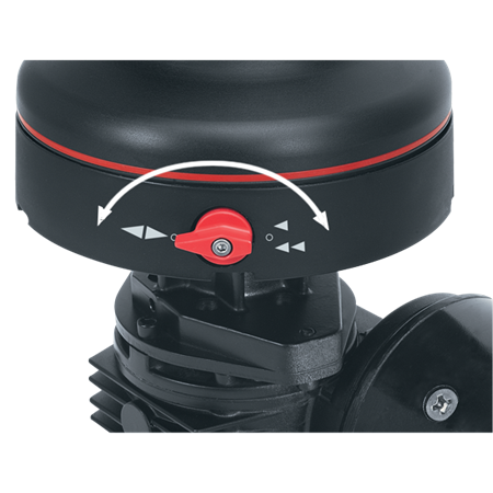 Harken #40 Electric Self-Tailing Rewind™ Radial Winch — Reverse Speed - Bronze