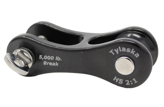 Tylaska H5 2:1 Aluminum Halyard Shackle