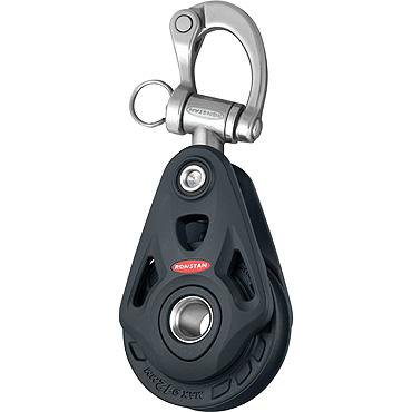 Ronstan 60mm Single Core Block w/ Swivel Snap Shackle