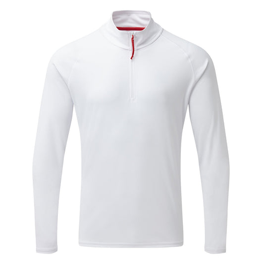 Gill Men's UV Tec Long Sleeve Zip Tee